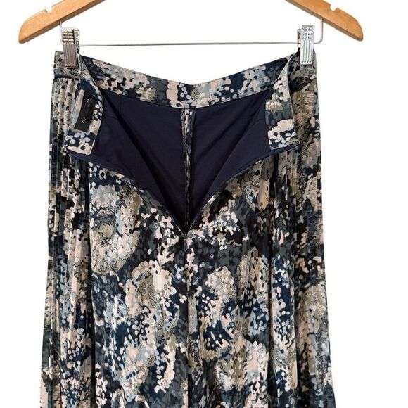 Club Monaco Palazzo Pants Jessyn Women Sz 4  Wide Leg Flowy Printed - Picture 7 of 13